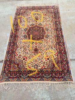 Hand made authentic Persian rug