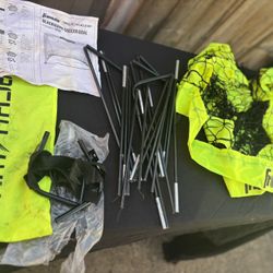 Franklin Sports Blackhawk Portable Soccer Goal.