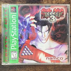 PS1 PlayStation Game Tekken 3 just $20