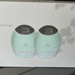 Zomee Fit Wearable Hands Free Breast Pump “New Never Used”