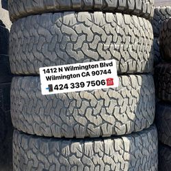 Vendo Un Set LT 35x12.50R20 Marca BFGOODRICH 