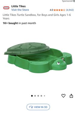 turtle sandbox with Large 50 Pound Play Sand, Finely Graded, Fully Washed and Easy to Use