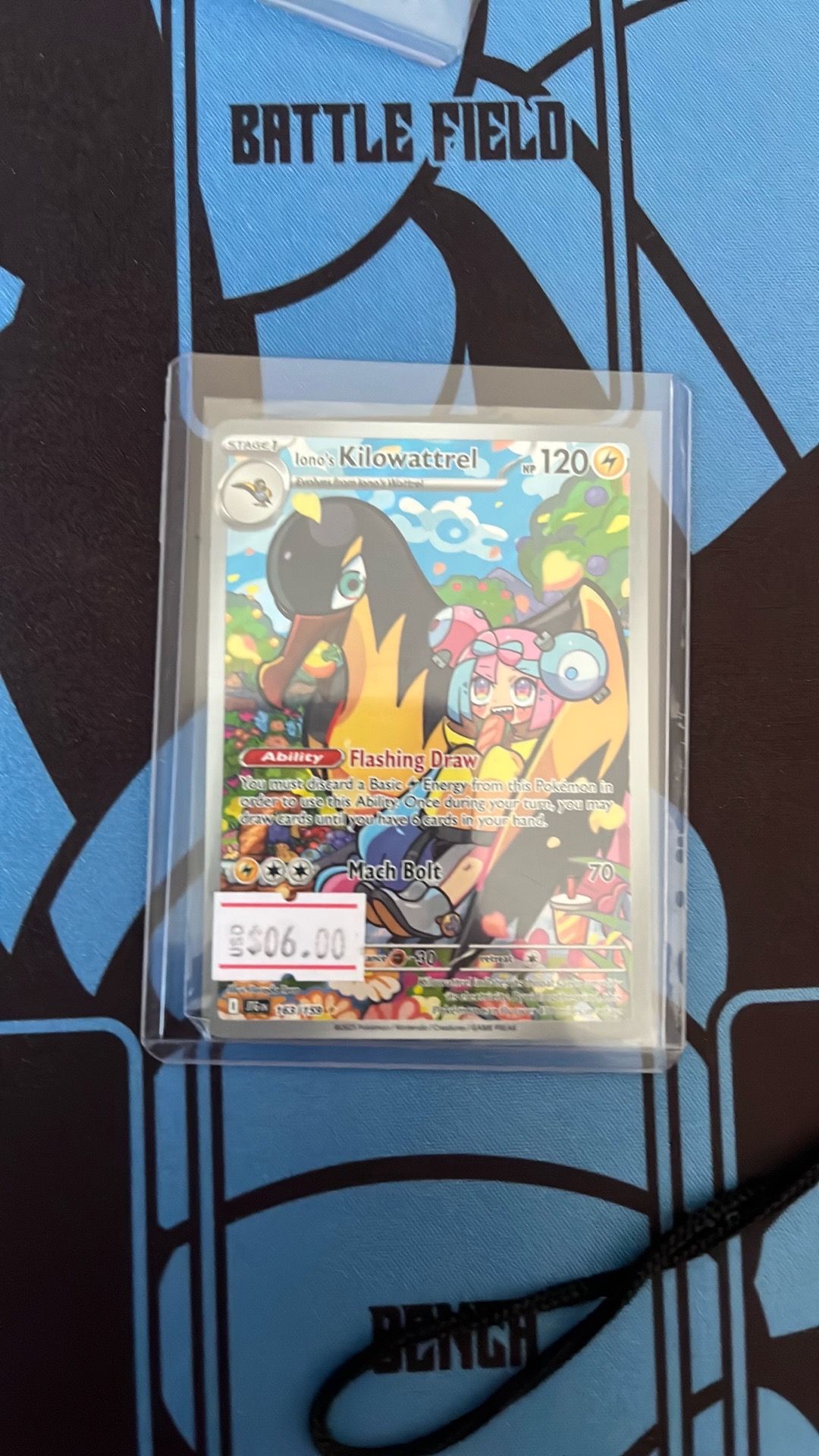 Pokemon Card - Iono Kilowattrel (Full Art)