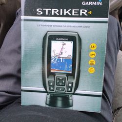 Brand New Never Used Never Opened Garmin Striker 4 Fish Finder