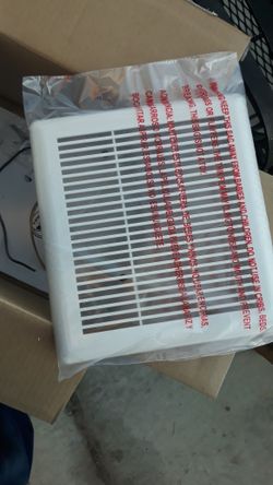 New Bath Exhaust Fan Cover Only