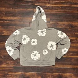 Authentic Grey Denim Tears Hoodie 
