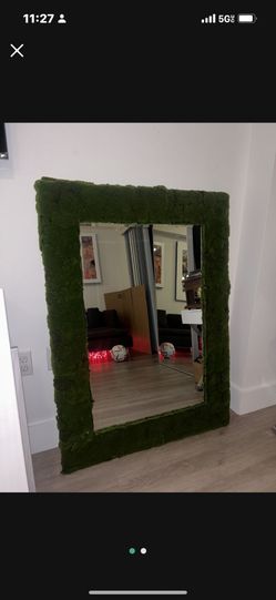 Mirror With Grass