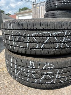 LT 245/75/16 very nice pair firestone transforce