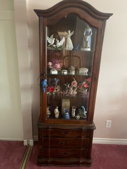 Lighted Curio Cabinet