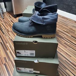 Timberland roll top Premium waterproof boot new sz 9 &9.5 $140