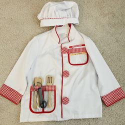 Chef Costume With Hat Plus 5t