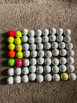 63 used Titleist golf balls