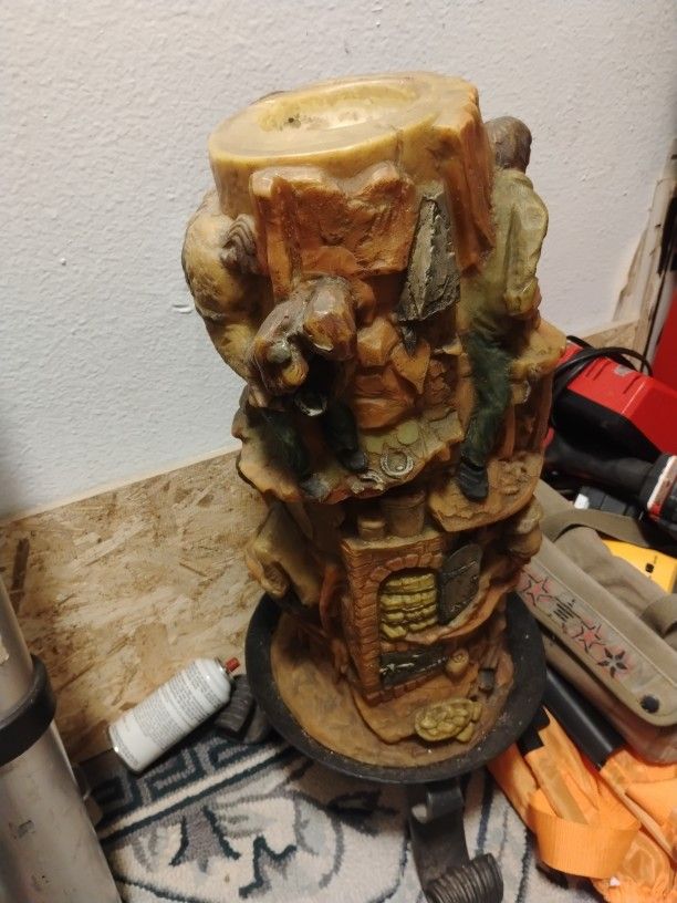20 In German Wax Candle Rare