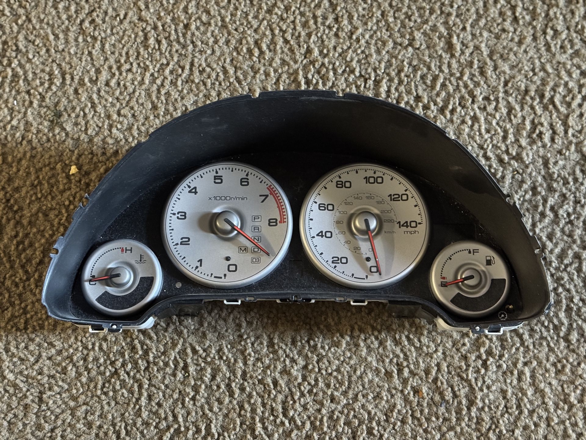 Acura RSX Cluster