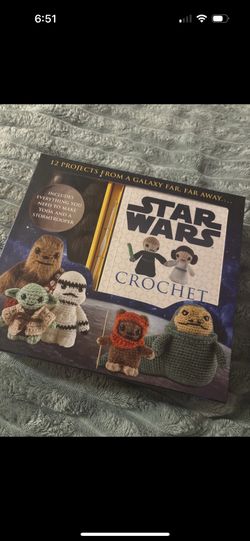 Star Wars Crochet Kit Crochet by Lucy Collin Yoda Stormtrooper Brand NEW