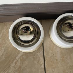 Small Dog Bowl Feed Set