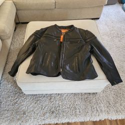 NEVER WORN! XXL Leather Jacket