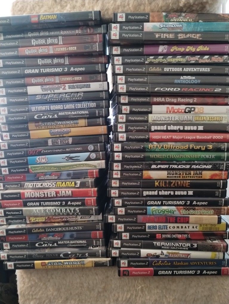 SONY PLAYSTATION 2 / PS2 GAMES $5 EACH