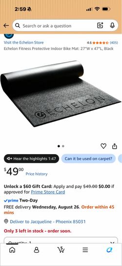Echelon mat