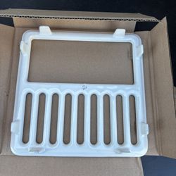Zurn Elkay JP2377-H Cast Iron Enameled Half Grate for FD2377 Floor Sinks