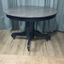 Antique Round Dining Table