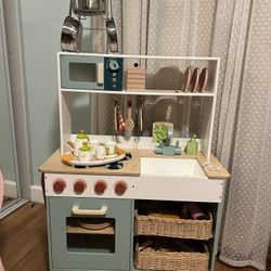Kids Play Kitchen Set