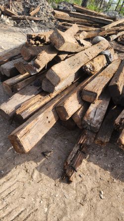 Wood Landscaping Logs!