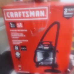 💥 CRAFTSMAN 5-Gallon Wet/Dry Vac – New! 💥 