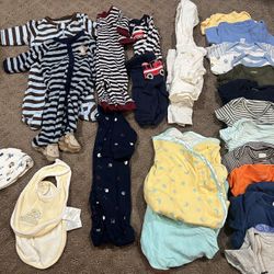New born Boy Clothing Lot