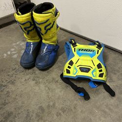 Fox bike boots youth