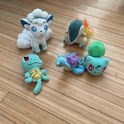 Pokémon Stuffed Animals Plush Toy Lot