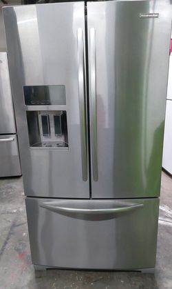 KitchenAid 3-Door French Door Fridge Stainless Steel