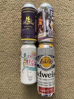 Lakers Collectible Kobe, Lebron, Cooper Cans