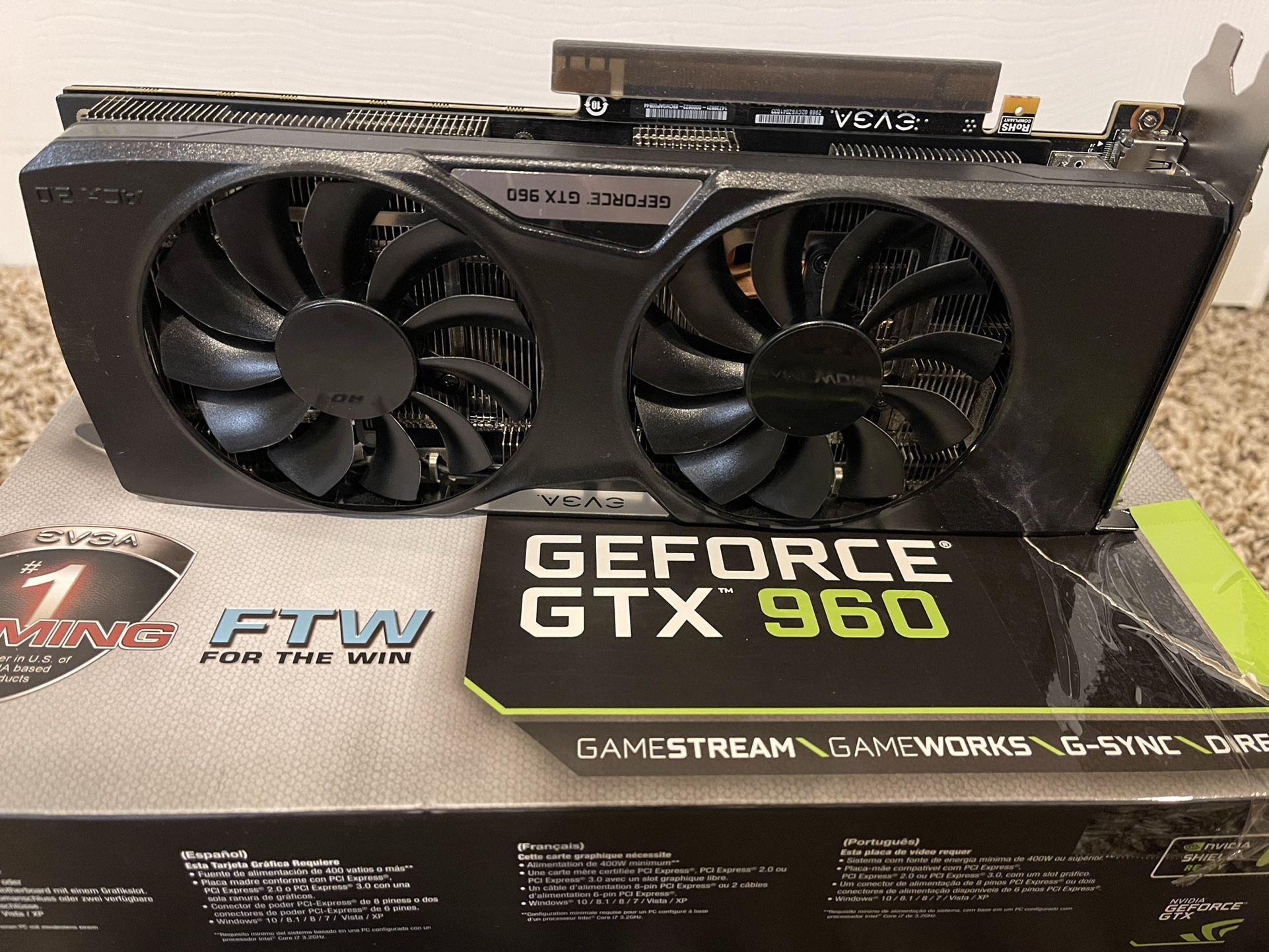 960 Gaming Gtx 960 Pin Geforce GTX 960 Video Card