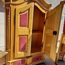 Wood Armoire