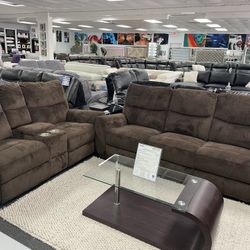 2 Piece Sofa And Love With 4 Recliners Huge Liquidation Blowout Sale Only $1299