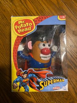 Playskool DC Comics Superman Mr. Potato Head - New In Box