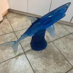 Large Acrylic Shark Sculpture, Manner of Wyland