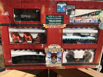 Vintage north pole Christmas express