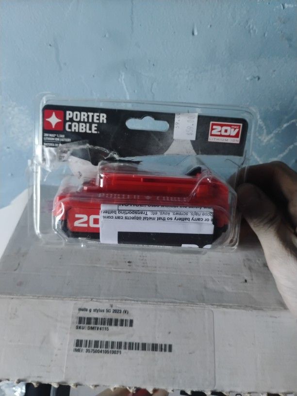 New 20v Porter Cable Battery
