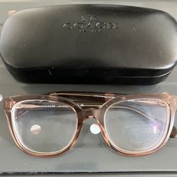 Preowned Women’s COACH Cateye Eyeglasses HC6225U Brown