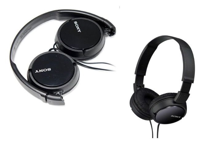 SONY MDR - ZX110 Over-Ear Dynamic Stereo Headphones (Black)