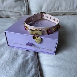 Paw Paris Pet Couture Pink Female Dog Collar 