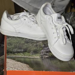 White VANS 