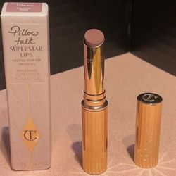 NEW Charlotte Tilbury SuperStar Lips- PILLOW TALK And New Valentino Voce Vita Women's fragrance 15ml Travel Size