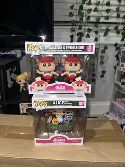 Alice in Wonderland Funko Pop Bundle of 2