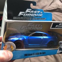 Fast And Furious Diecast 2009 Nissan GTR 