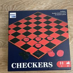 Checkers Board for Fun Checkerboard Game   Interlocking Checkers with Foldable