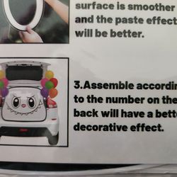 Labubu wall/trunk decor $5