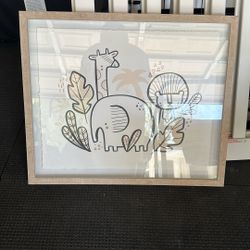 Kid’s Safari Animal Picture Frame